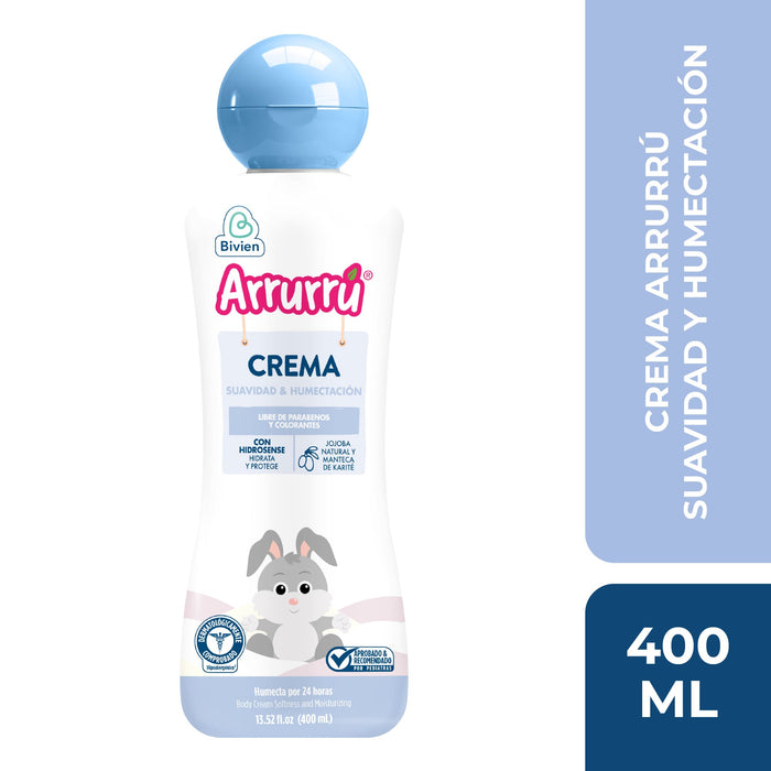 Crema Arrurru Suavidad Y Humectación X 400Ml