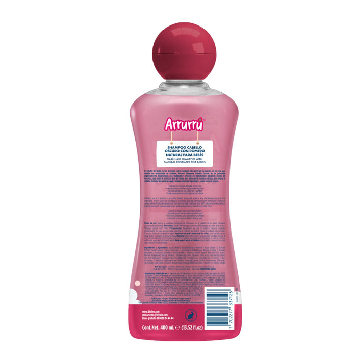 Shampoo Arrurrú Cabello Oscuro X 400 Ml
