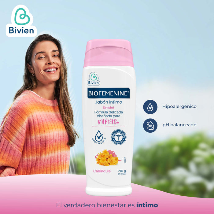 Jabón Íntimo Biofemenine Caléndula Niña X 210 Gr