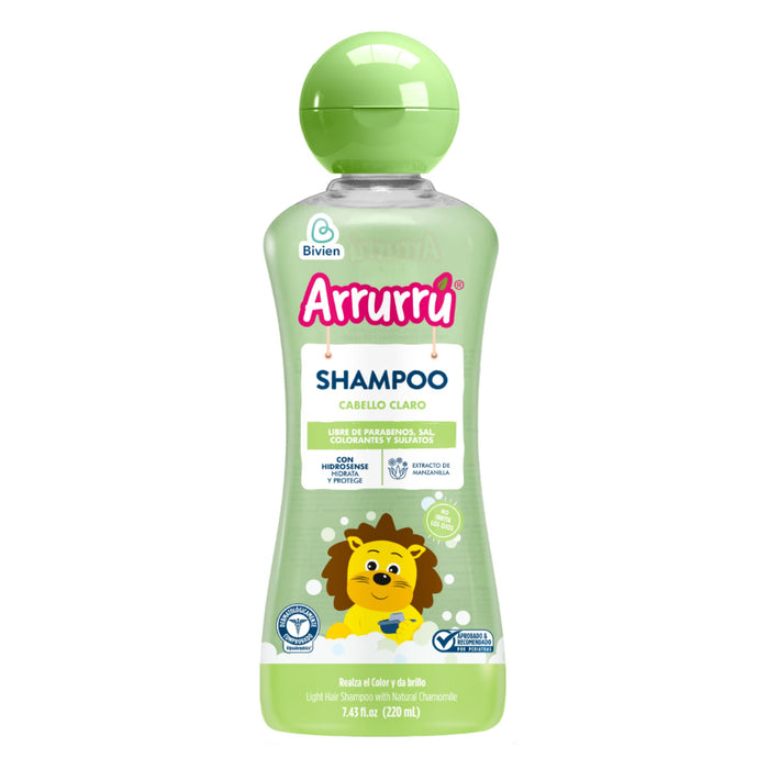 Shampoo Arrurrú Cabello Claro X 220 Ml