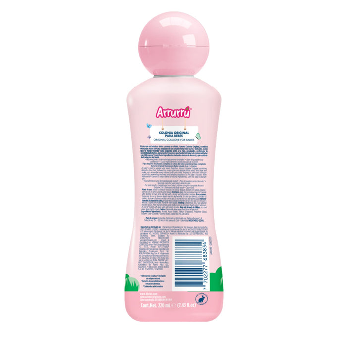 Colonia Arrurrú Original Rosada X 220 Ml