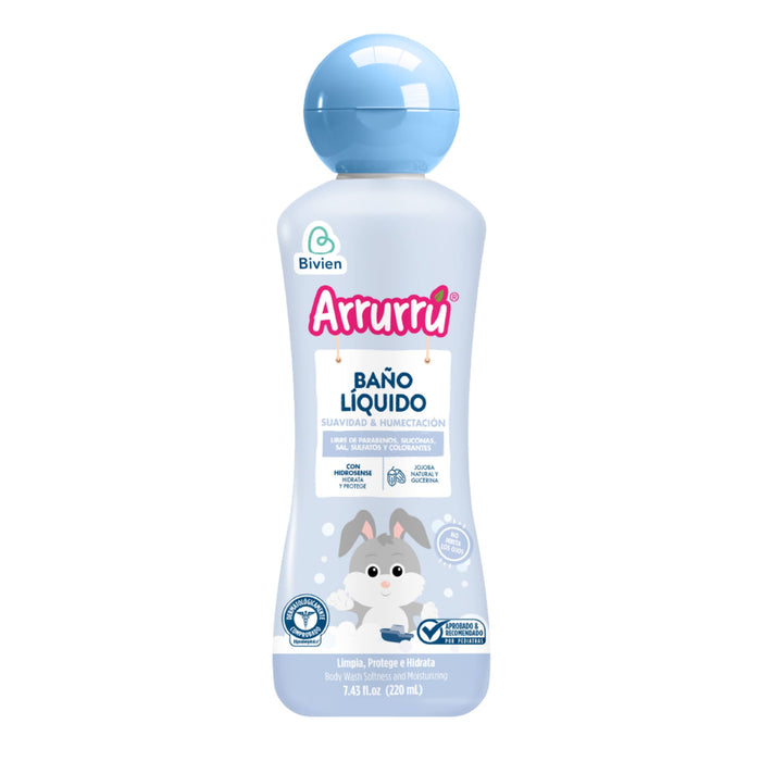 Baño Líquido Arrurrú Suavidad Y Humectación X 220 Ml