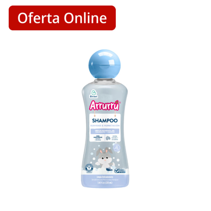 Shampoo Arrurrú Suavidad Y Humectación X 220 Ml
