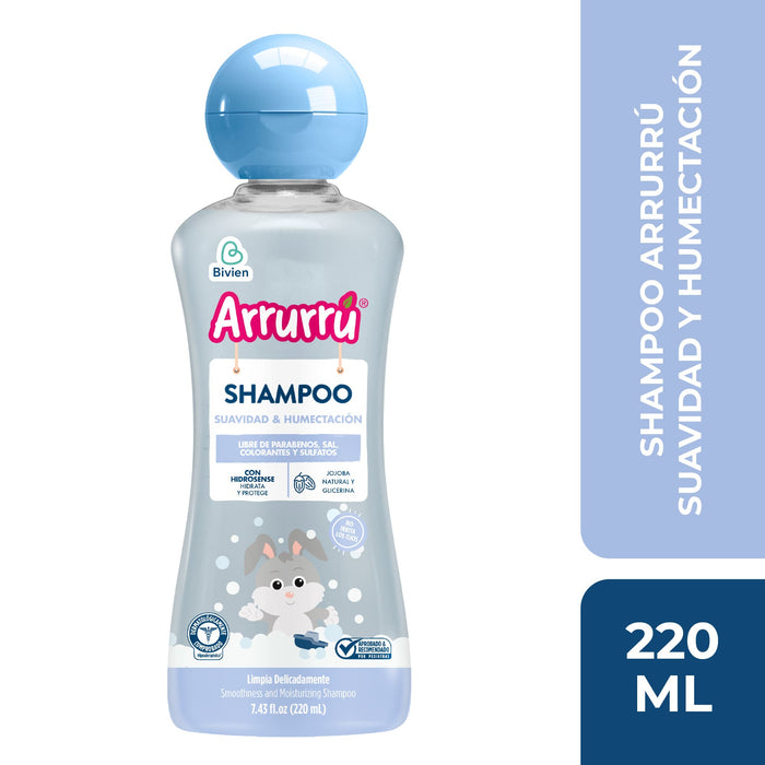 Shampoo Arrurrú Suavidad Y Humectación X 220 Ml