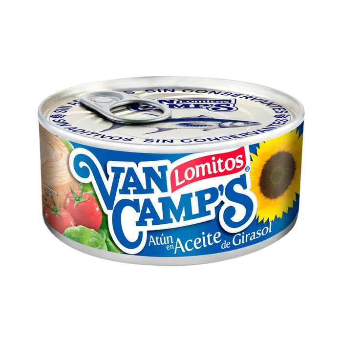 Lomitos De Atún Van Camps En Aceite Lata 160G