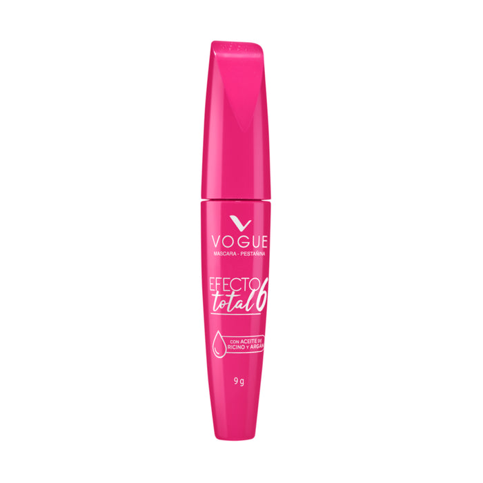 Mascara De Pestaña Vogue Efecto Total 6 Negro X 9G