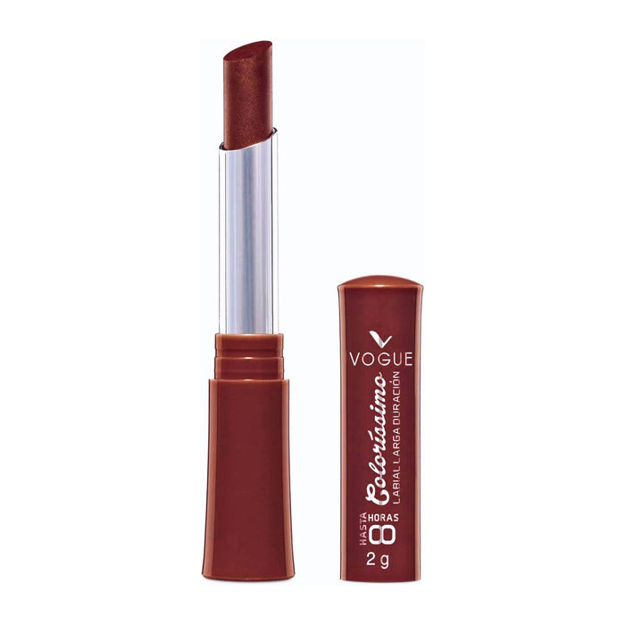 Labial Vogue Colorissimo Larga Duración Agraz