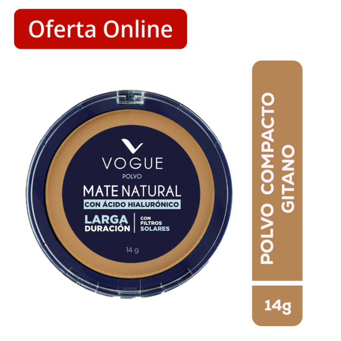 Vogue Polvo Compacto Acto Natural Gitano