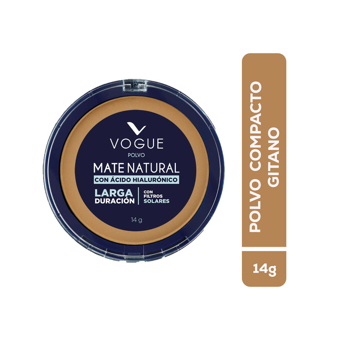 Polvo Vogue Compacto Natural Gitano X 14G