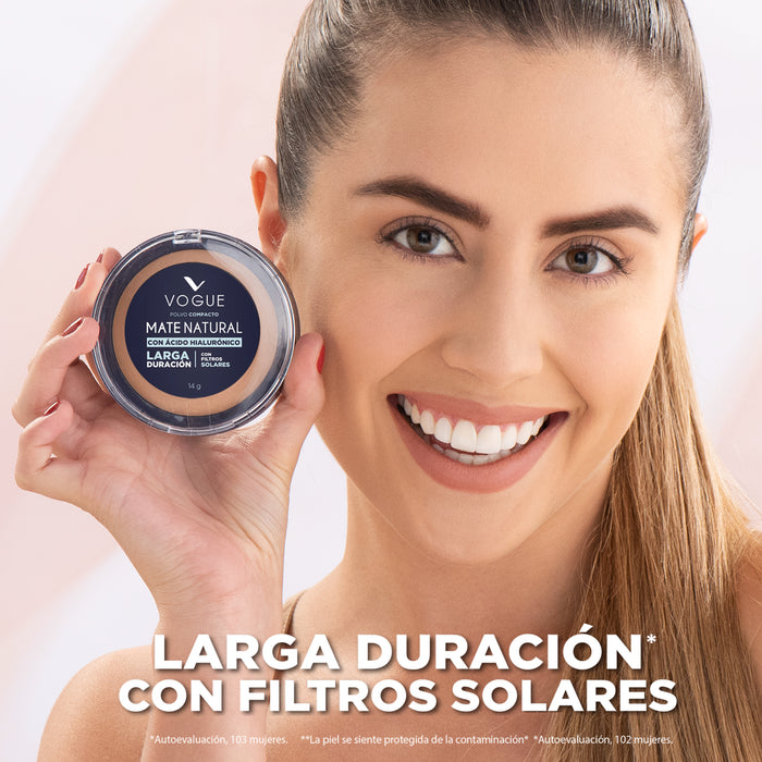 Polvo Vogue Compacto Natural Natural X 14G