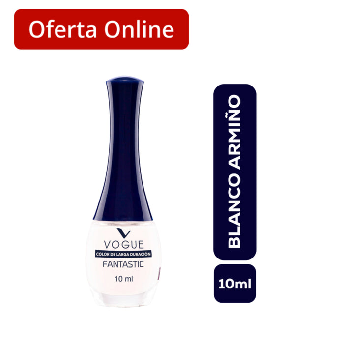 Esmalte Vogue Fantastic Nu Blanco Armin 02 X 10Ml