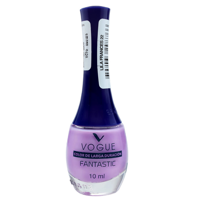Esmalte Vogue Fantastic Nu Lila Fran 22 X 10Ml