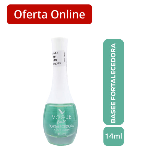 Esmalte Vogue Fantastic Basefort Nu Ajo Limón X 10Ml