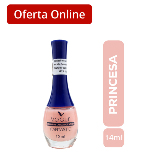 Esmalte Vogue Fantastic Princesa 256 Ren X 10Ml