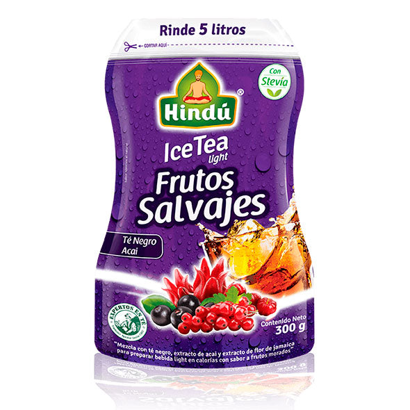 Hindu Ice Tea Light Frutos Salvajes X 300G