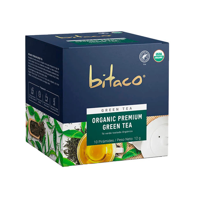 Bitaco Te Verde Organic Premium X 10 Unidades