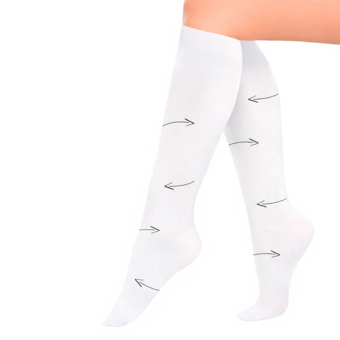 Medias Samsara Descanso Support Color Blanco