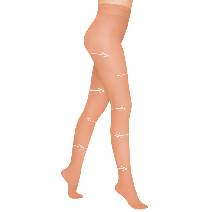 Pantimedias Samsara Compression Alta Durazno Talla L