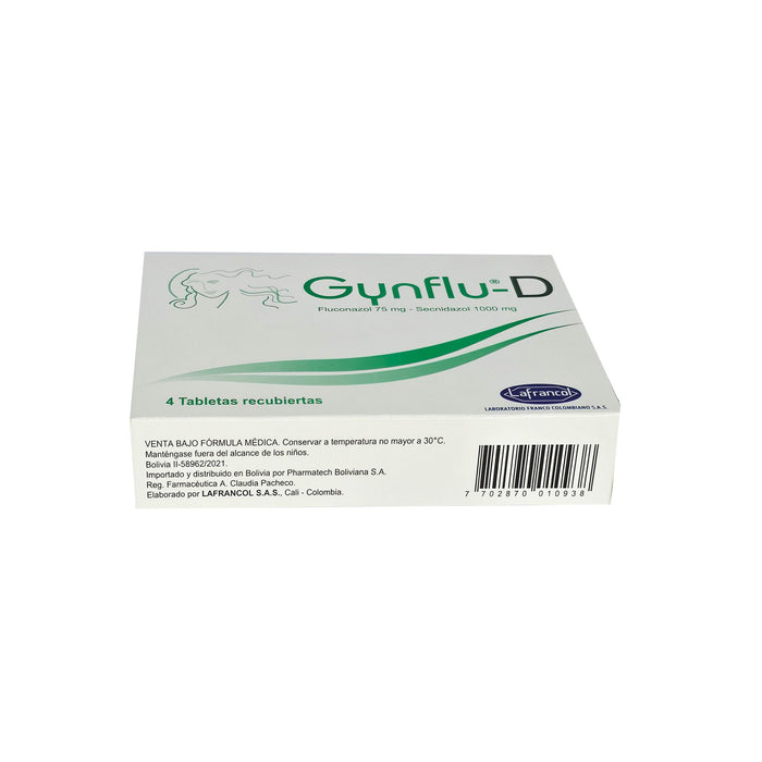 Gynflu-D Fluconazol 75Mg Secnidazol 1000Mg X Tableta