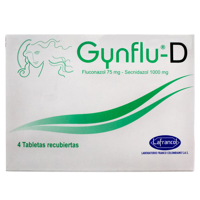 Gynflu-D Fluconazol 75Mg Y Secnidazol 100Mg X Tableta