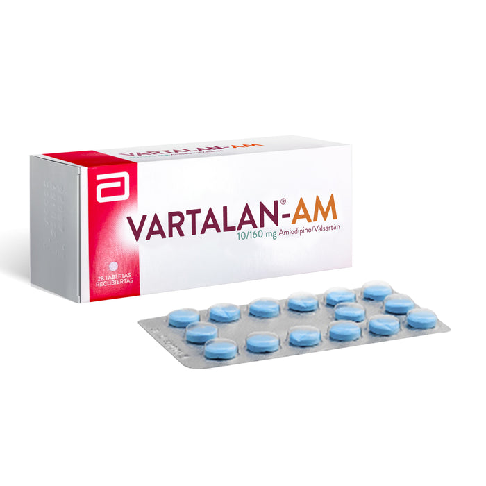 Vartalan Am Amlodipino 10Mg Y Valsartan 160Mg X Tableta