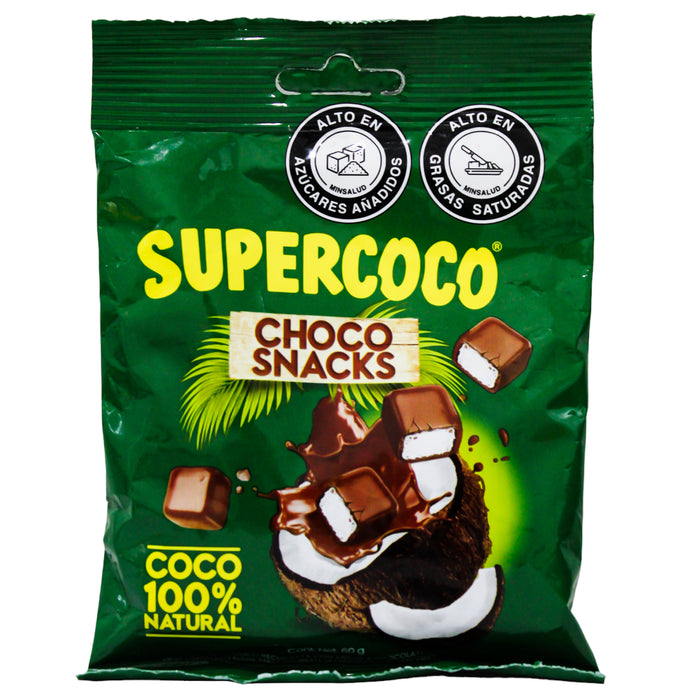 Supercoco Choco Snacks Chocolate X 60G