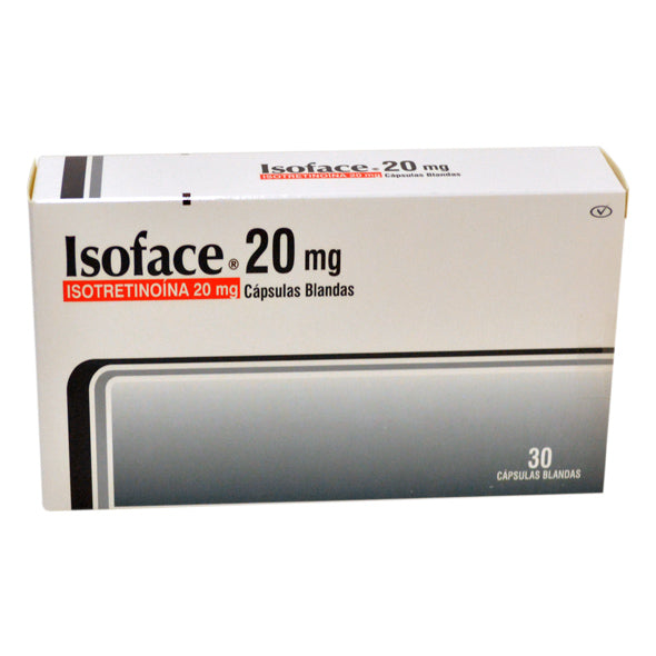 Isoface 20Mg Isotretinoina X Capsula Blanda