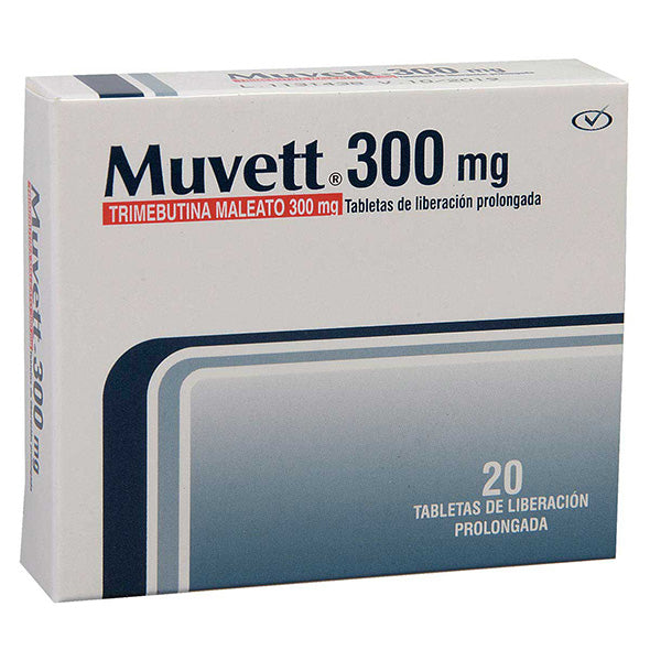 Muvett 300Mg Trimebutina Maleato X Tableta
