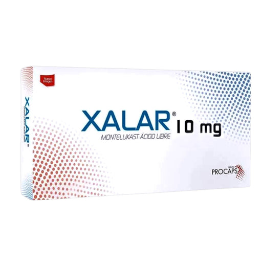 Xalar 10 Mg Montelukast X Cápsula Blanda