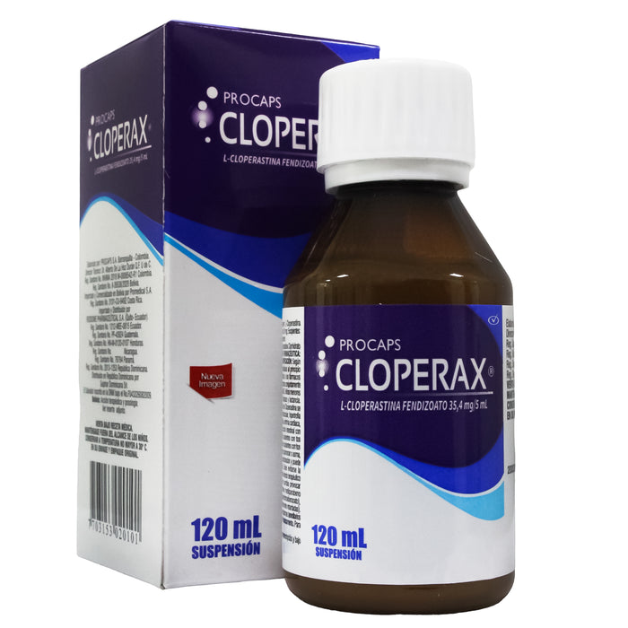 Cloperax 20Mg 5Ml Suspension X 120Ml Cloperastina