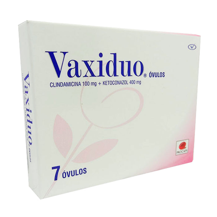 Vaxiduo Clindamicina Clorhidrato 100Mg Y Ketoconazol 400Mg X Ovulo