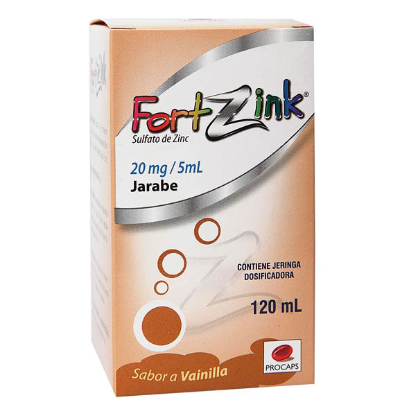 Fortzink 20Mg 5Ml Jbe X 120Ml Zinc