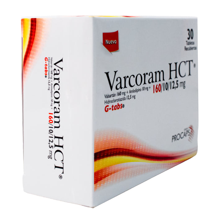 Varcoram Hct 160-10-12.5Mg X Tableta