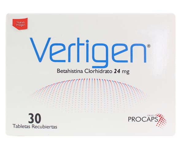 Vertigen 24Mg Betahistina X Tableta