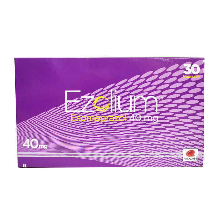 Ezolium 40Mg Esomeprazol Y Bicarbonato X Capsula