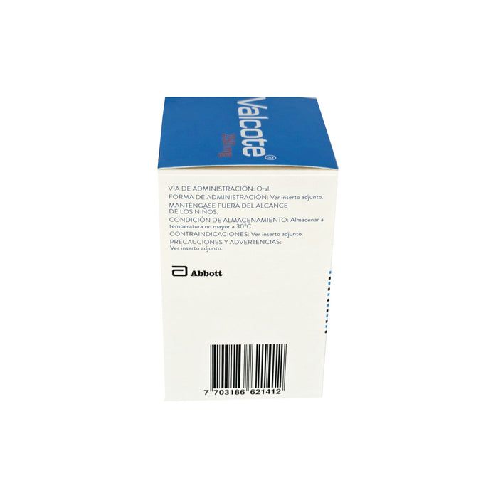 Valcote Divalproato Sódico 250Mg X Tableta