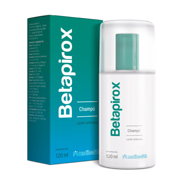 Betapirox Shampoo Locion X 120Ml Anticaspa