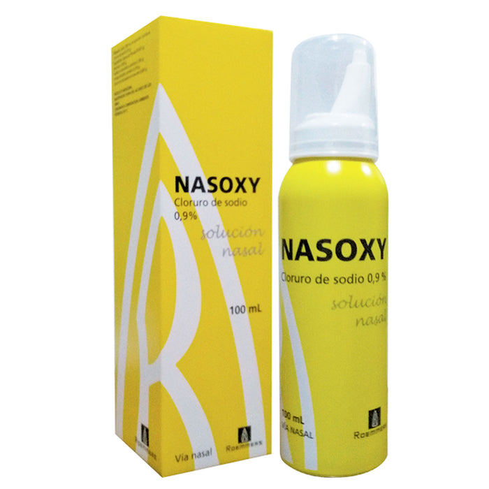 Nasoxy 0.9% Solucion Nasal Cloruro Sodio X 100Ml
