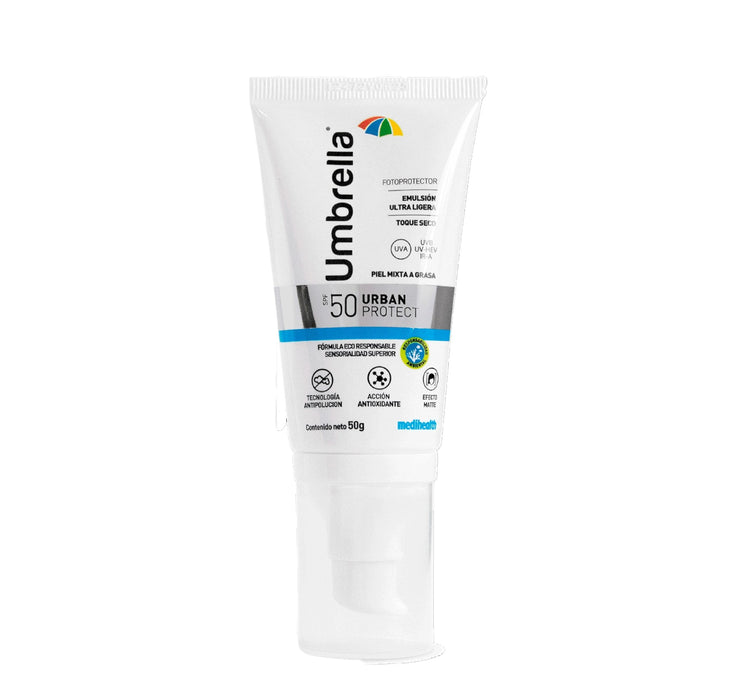 Protector Solar Umbrella Urban Spf50 Emulsión X 50G