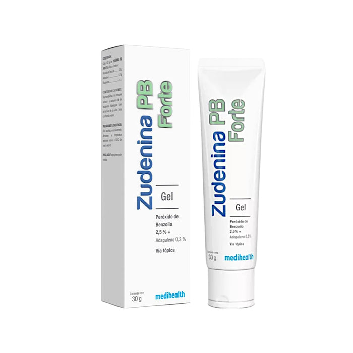 Gel Zudenina Pb Forte Adapaleno Peróxido Benzoilo X 30G