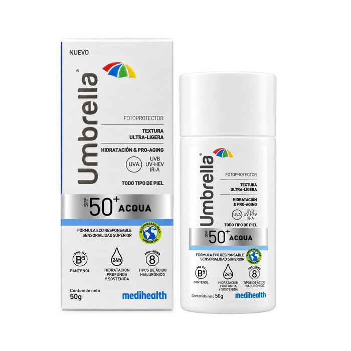 Protector Solar Umbrella Acqua Spf 50+ Ultra Ligero X 50G