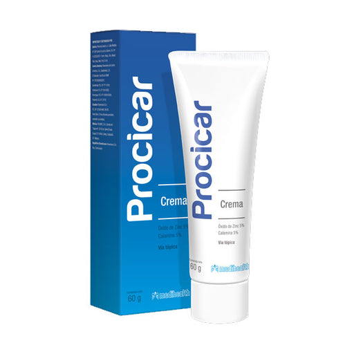 Procicar Crema Oxido Zinc 0.05 Y Calamina 0.05 X 60G