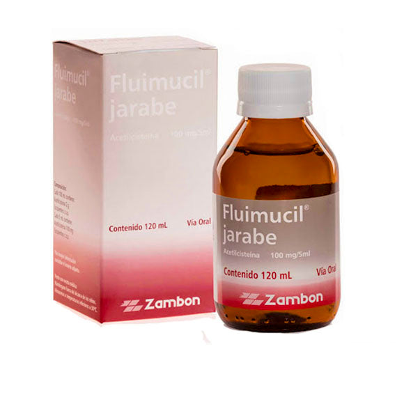 Fluimucil 100Mg 5Ml Jbe X 120Ml Acetilcisteina