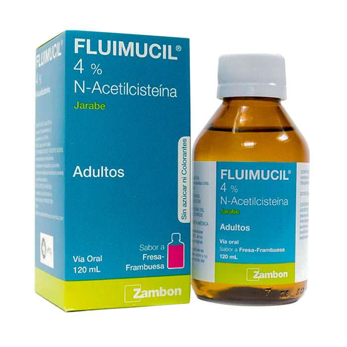 Fluimucil 4% 40Mg Ml Jbe X 120Ml Acetilcisteina