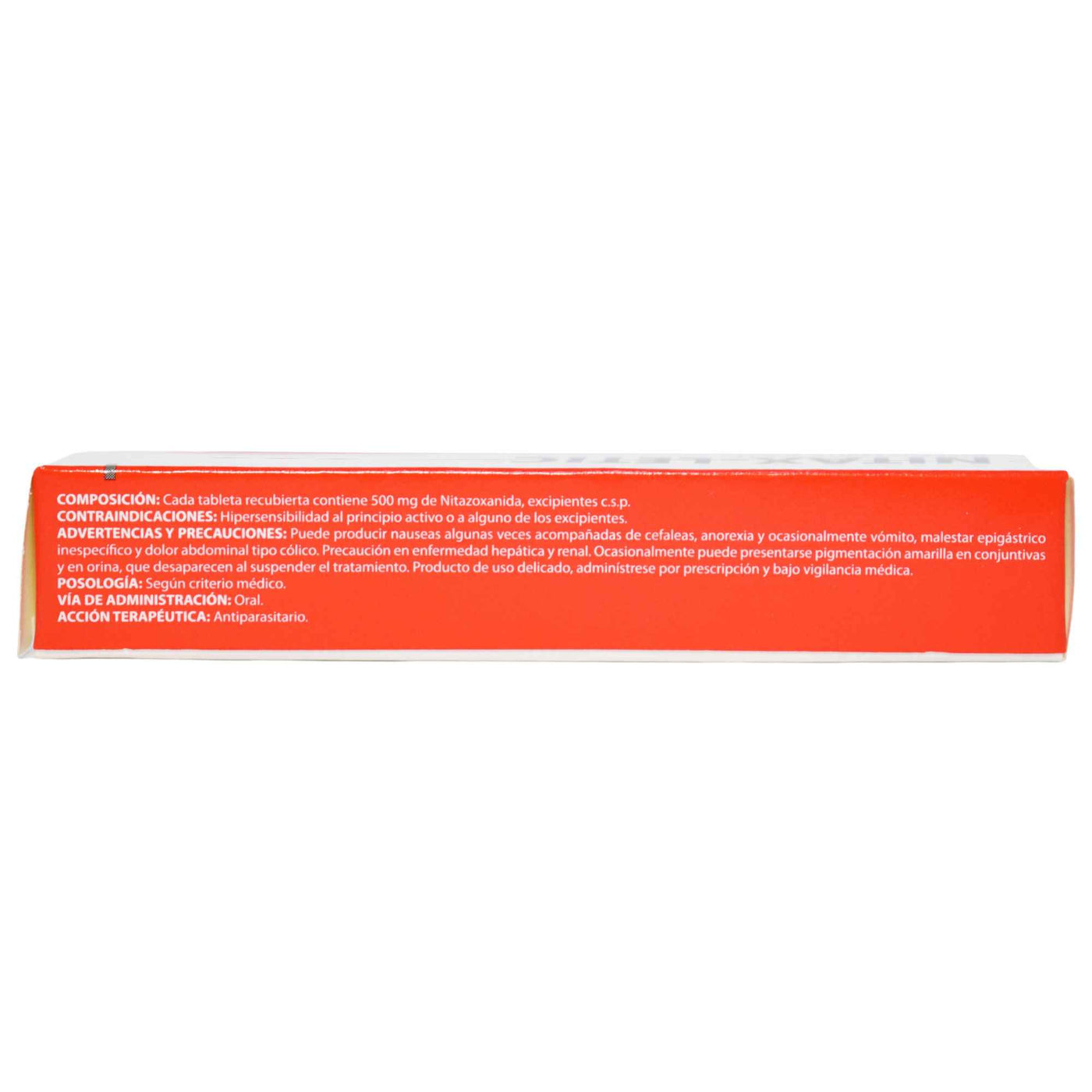 Nitax - Letic Nitazoxanida 500Mg Farmacorp X Tableta