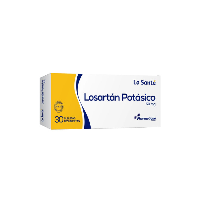 Losartán Potásico 50Mg X Tableta