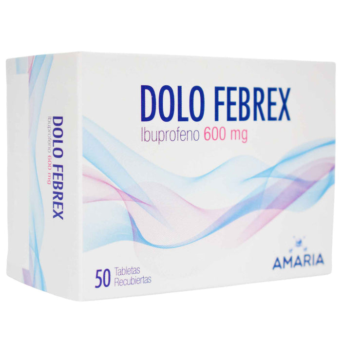 Dolo Febrex Ibuprofeno 600Mg Farmacorp X Tableta