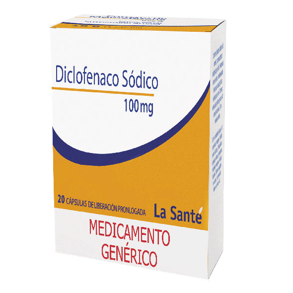 Diclofenaco Sodico Retard 100Mg X Capsula