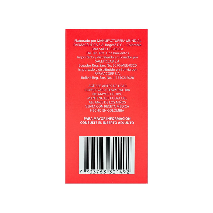 Samoxicilina 250Mg/5Ml Amoxicilina Farmacorp X 100Ml
