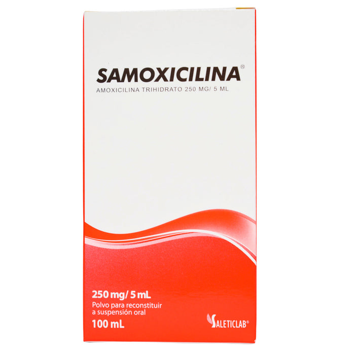 Samoxicilina 250Mg 5Ml Susp Farmacorp X 100Ml